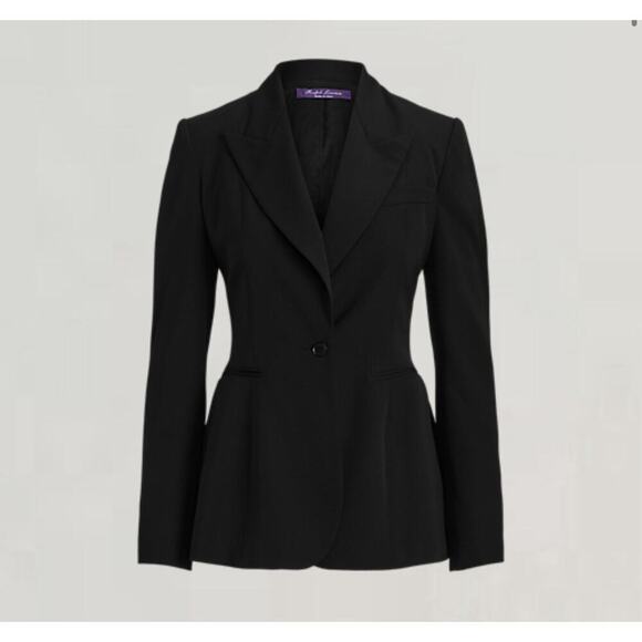 Ralph Lauren Collection Purple Label Meritta Wool Cashmere Jacket Blazer 2 Women - Picture 4 of 13